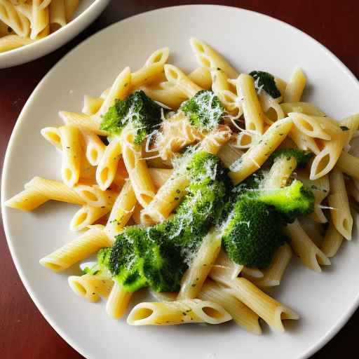 Creamy Meat and Broccoli Pasta