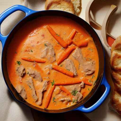 Creamy Meat and Carrot Casserole