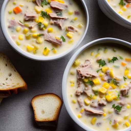 Creamy Meat and Corn Chowder