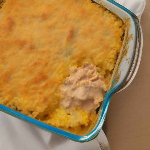Creamy Meat and Rice Casserole