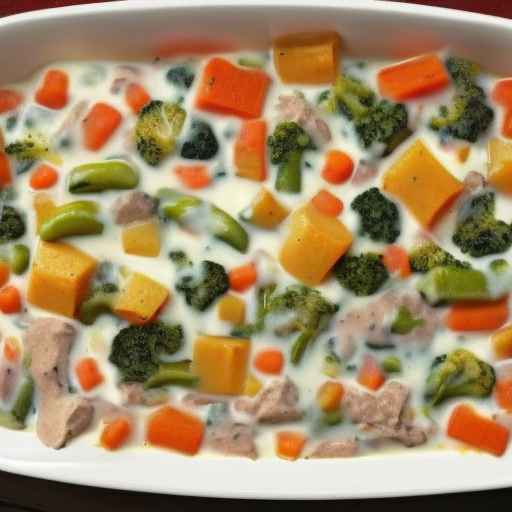 Creamy Meat and Vegetable Casserole