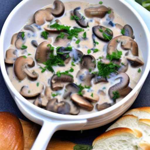 Creamy Mushroom Stroganoff