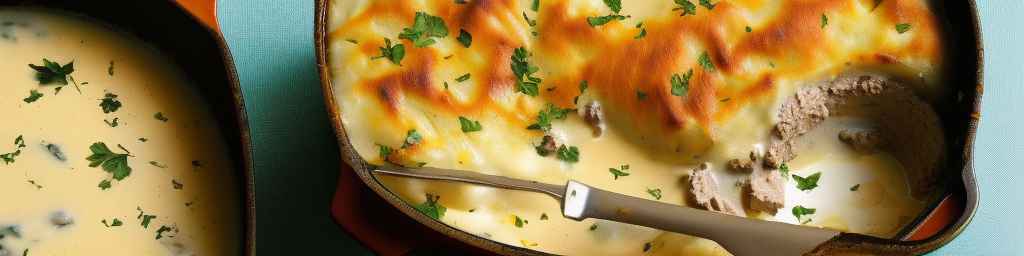 Creamy Parsnip and Meat Casserole