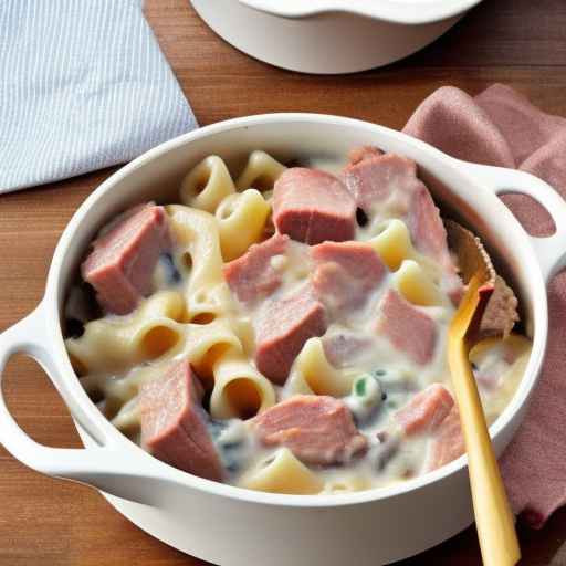 Creamy Radish and Meat Casserole