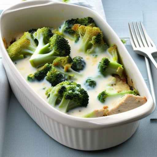 Creamy Tuna and Broccoli Gratin