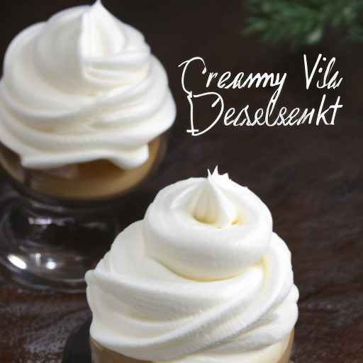 Creamy Vanilla Flavored Dessert