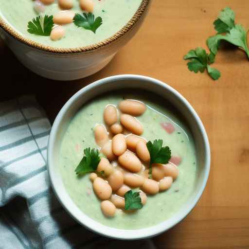 Creamy White Bean Gazpacho