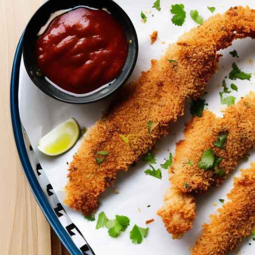 Crispy Baked Coconut Chicken Tenders