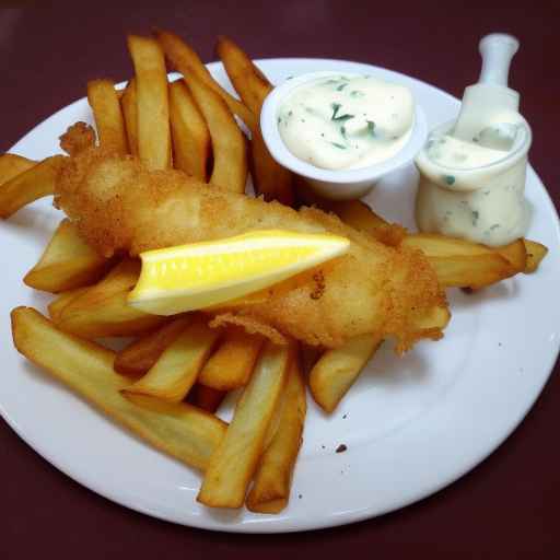 Crispy Baked Cod Fish and Chips