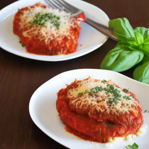 Crispy Baked Eggplant Parmesan