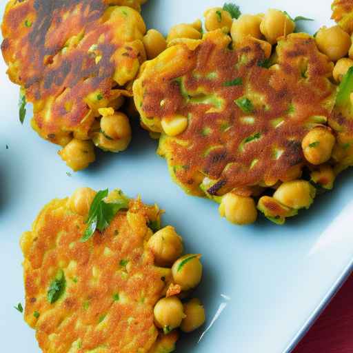 Crispy Chickpea Fritters