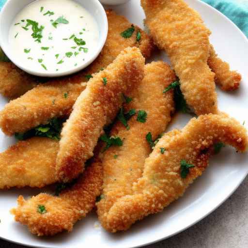 Crispy Parmesan Chicken Fingers