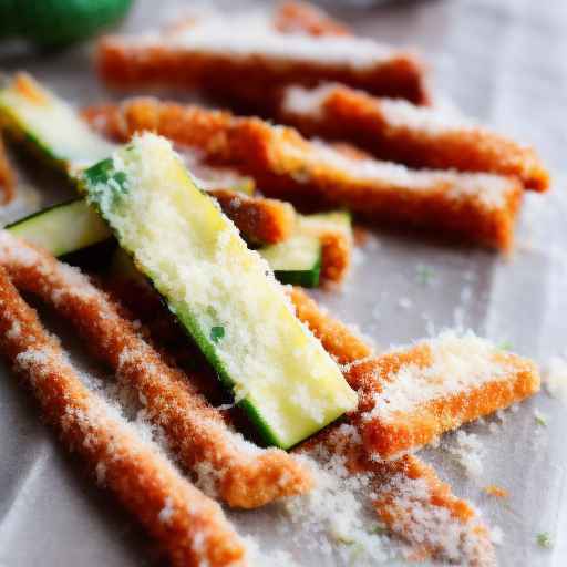 Crunchy Parmesan Zucchini Fries