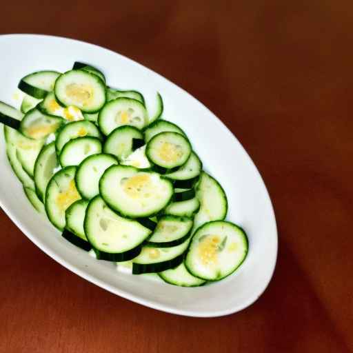 Cucumber and Egg Salad