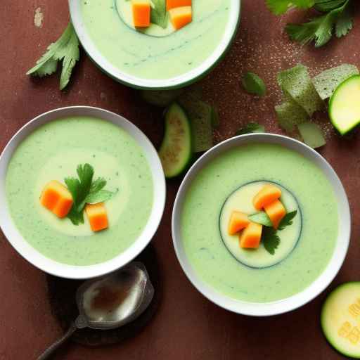 Cucumber and melon soup