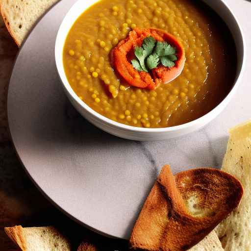 Cumin-Spiced Red Lentil Soup