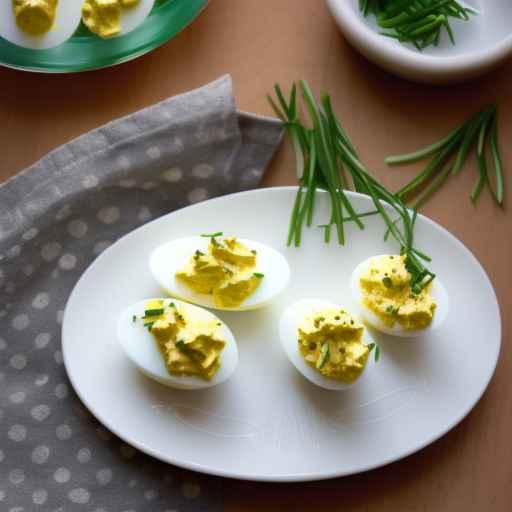 Deviled Egg Salad with Paprika and Chives