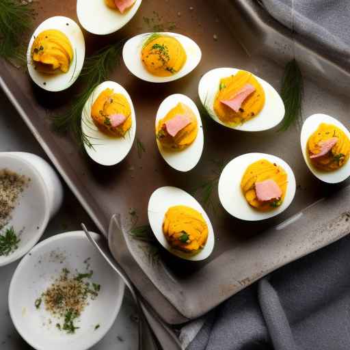 Deviled Eggs with Smoked Salmon