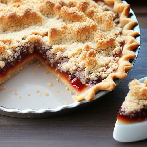 Dutch-Style Streusel Pie