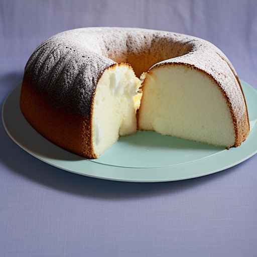 Easter Angel Food Cake