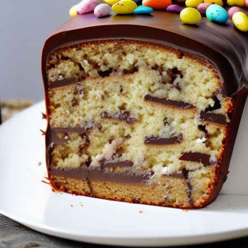 Easter Banana Cake with Chocolate Ganache