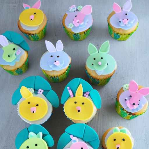 Easter Basket Cupcakes