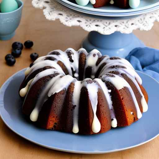 Easter Blueberry Bundt Cake