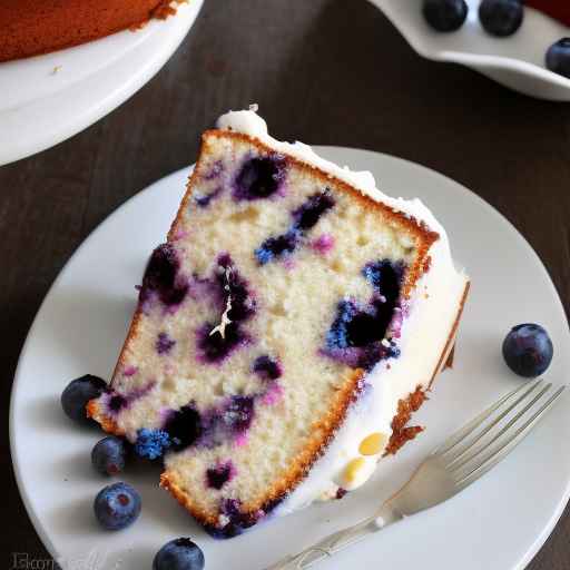 Easter Blueberry Cake