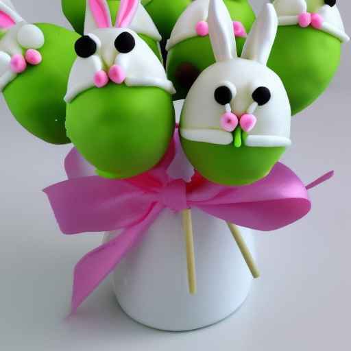 Easter Bunny Cake Pops