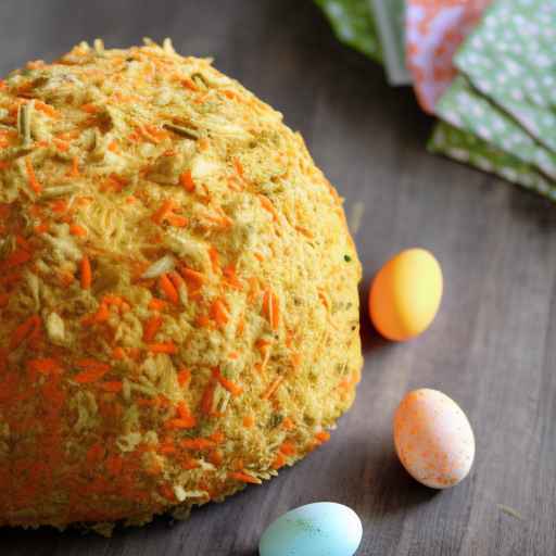 Easter Carrot Cheese Ball