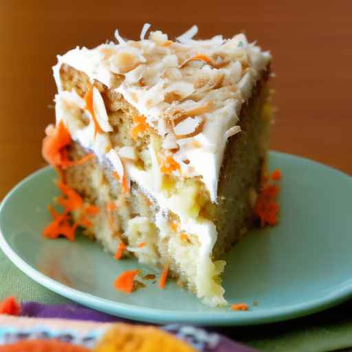 Easter Carrot Coconut Cake