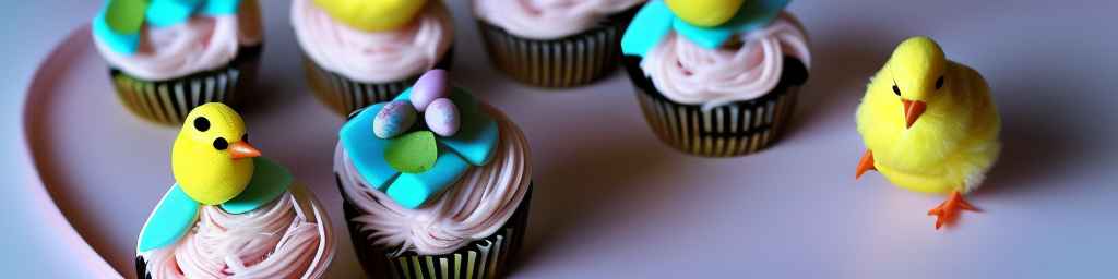 Easter Chick Cupcakes