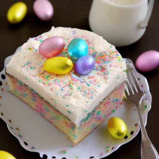 Easter Confetti Cake