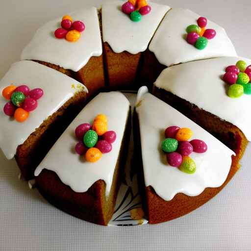 Easter Date Cake