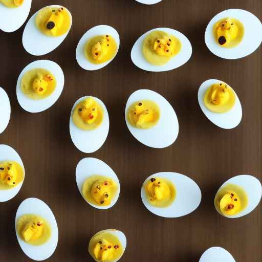 Easter Deviled Egg Chicks