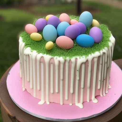 Easter Drip Cake