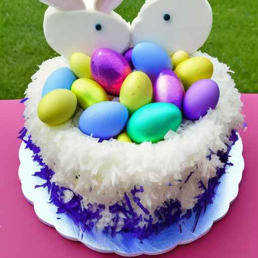 Easter Egg Basket Cake