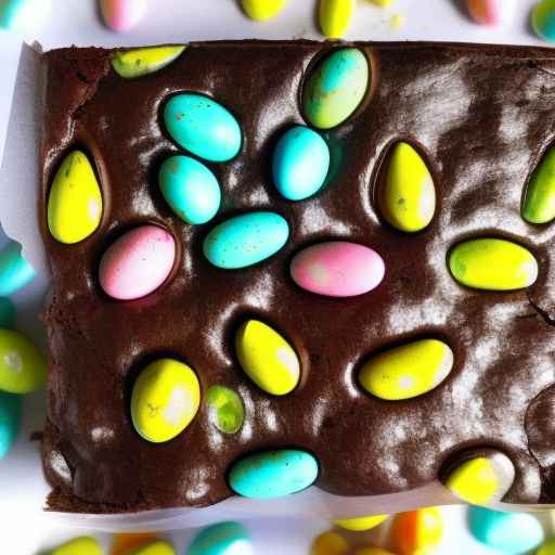 Easter Egg Brownies