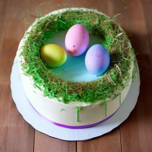 Easter Egg Cake