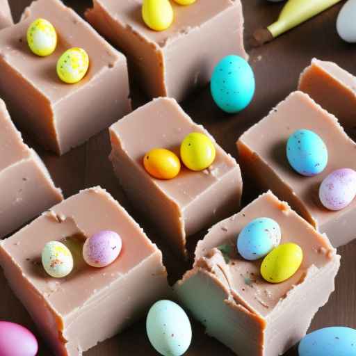 Easter Egg Fudge