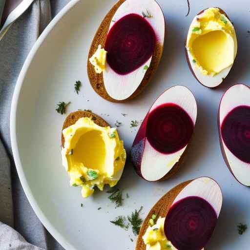 Easter Egg Salad With Beets