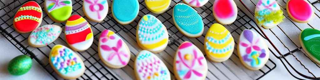 Easter Egg Sugar Cookies