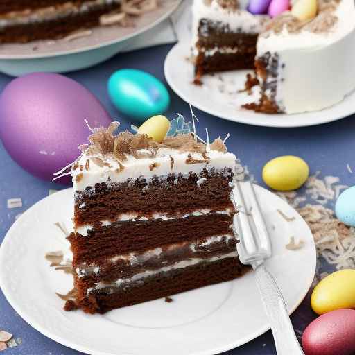 Easter German Chocolate Cake