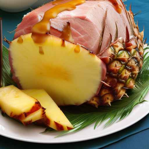 Easter Ham with Pineapple Glaze