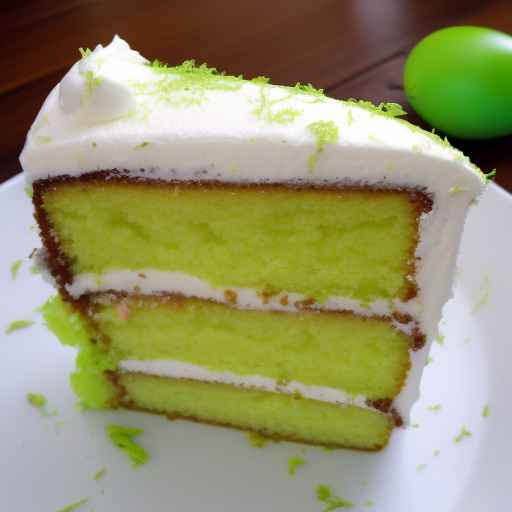 Easter Key Lime Cake