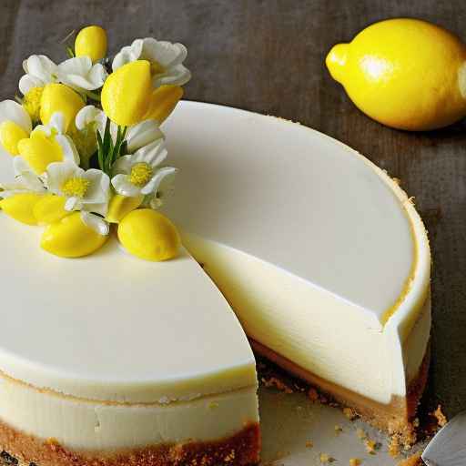 Easter Lemon Cheesecake