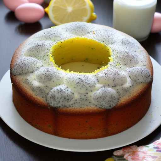 Easter Lemon Poppy Seed Cake