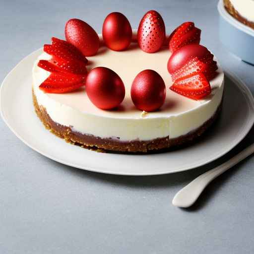 Easter No-Bake Cheesecake