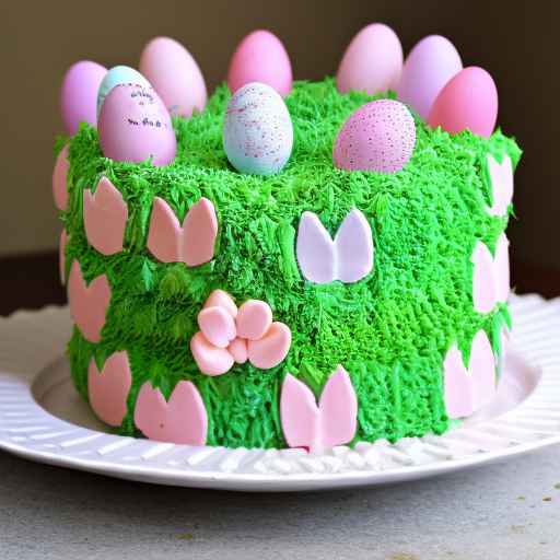 Easter Pastel Cake