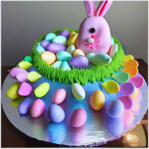 Easter Peeps Cake